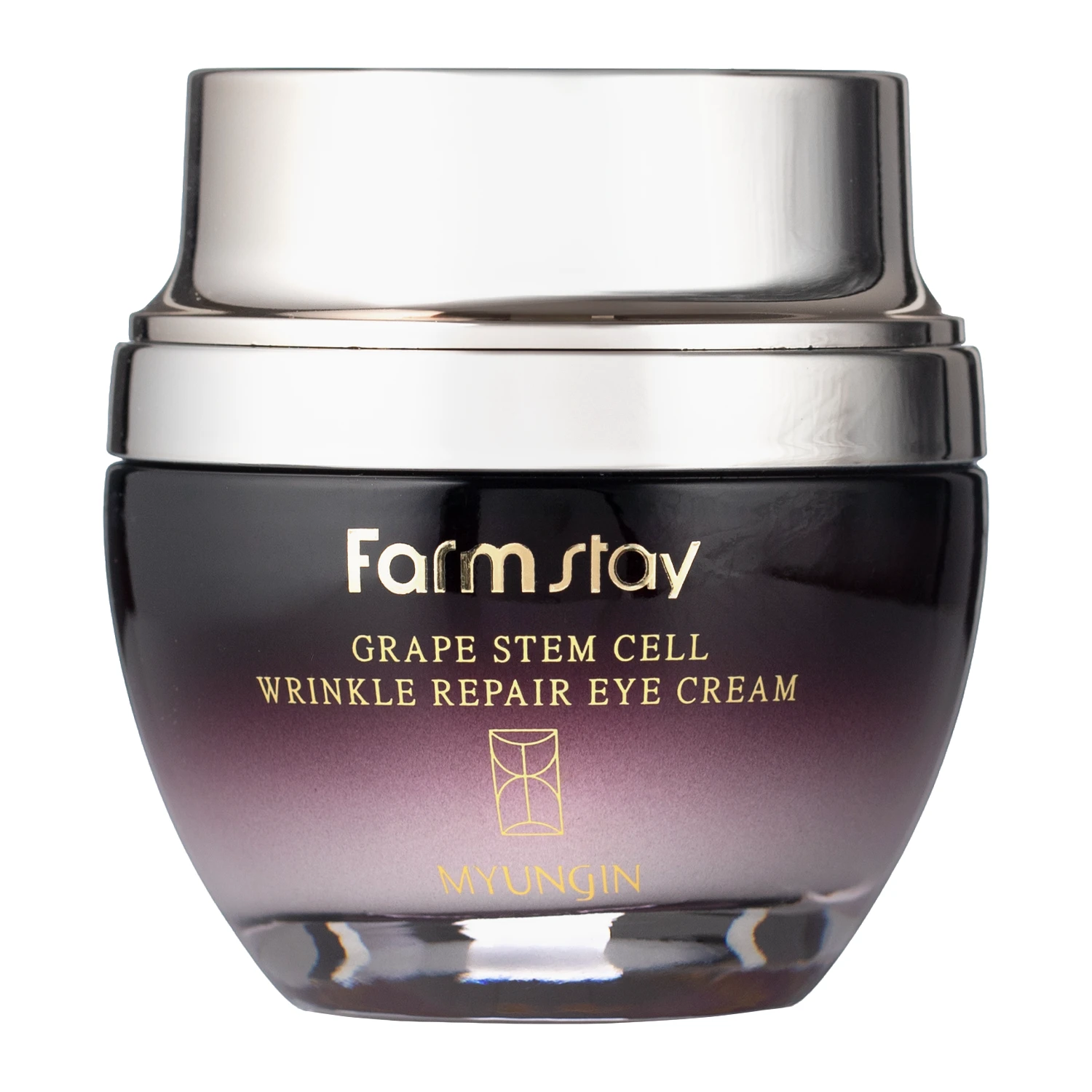 Farmstay - Grape Stem Cell Wrinkle Repair Eye Cream - Pretgrumbu Krēms Ādai ap Acīm ar Vīnogu Ekstraktu - 50ml