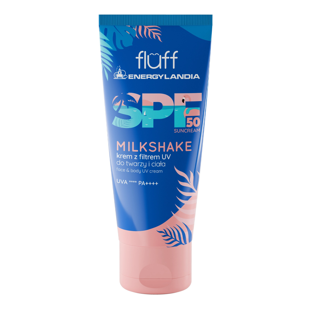 Fluff - Milkshake - Sejas un Ķermeņa Krēms ar UV Filtru SPF50 - 100ml