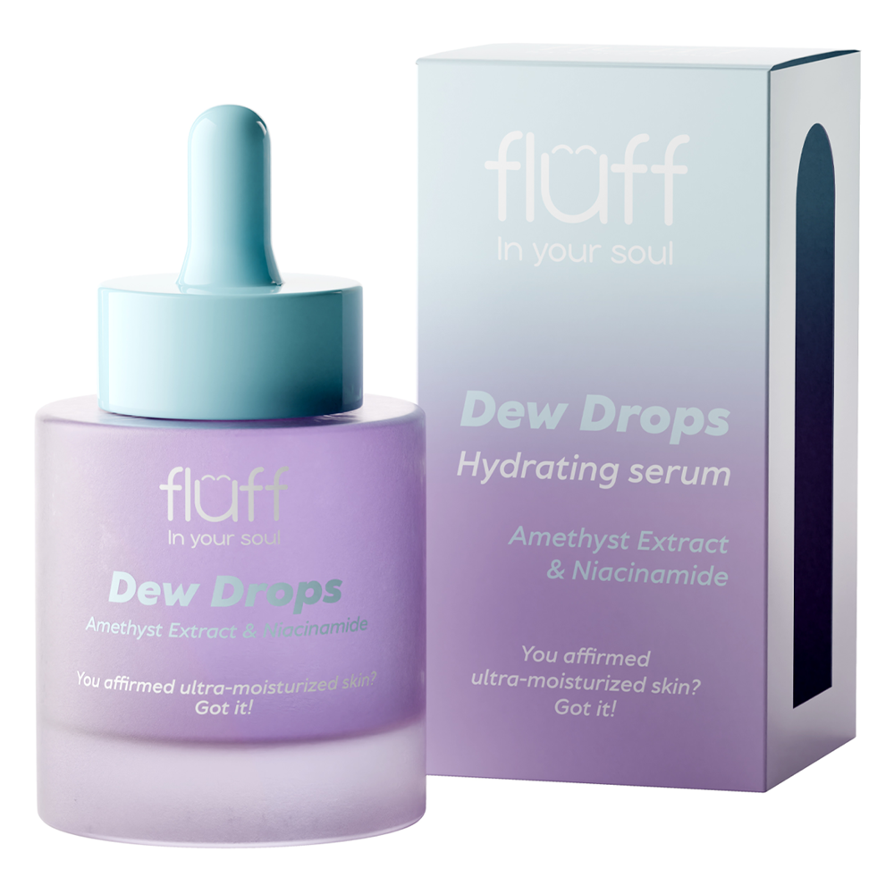 Fluff - Skaistumkopšanas Serums ar Ametistu un Niacinamīdu - 30ml