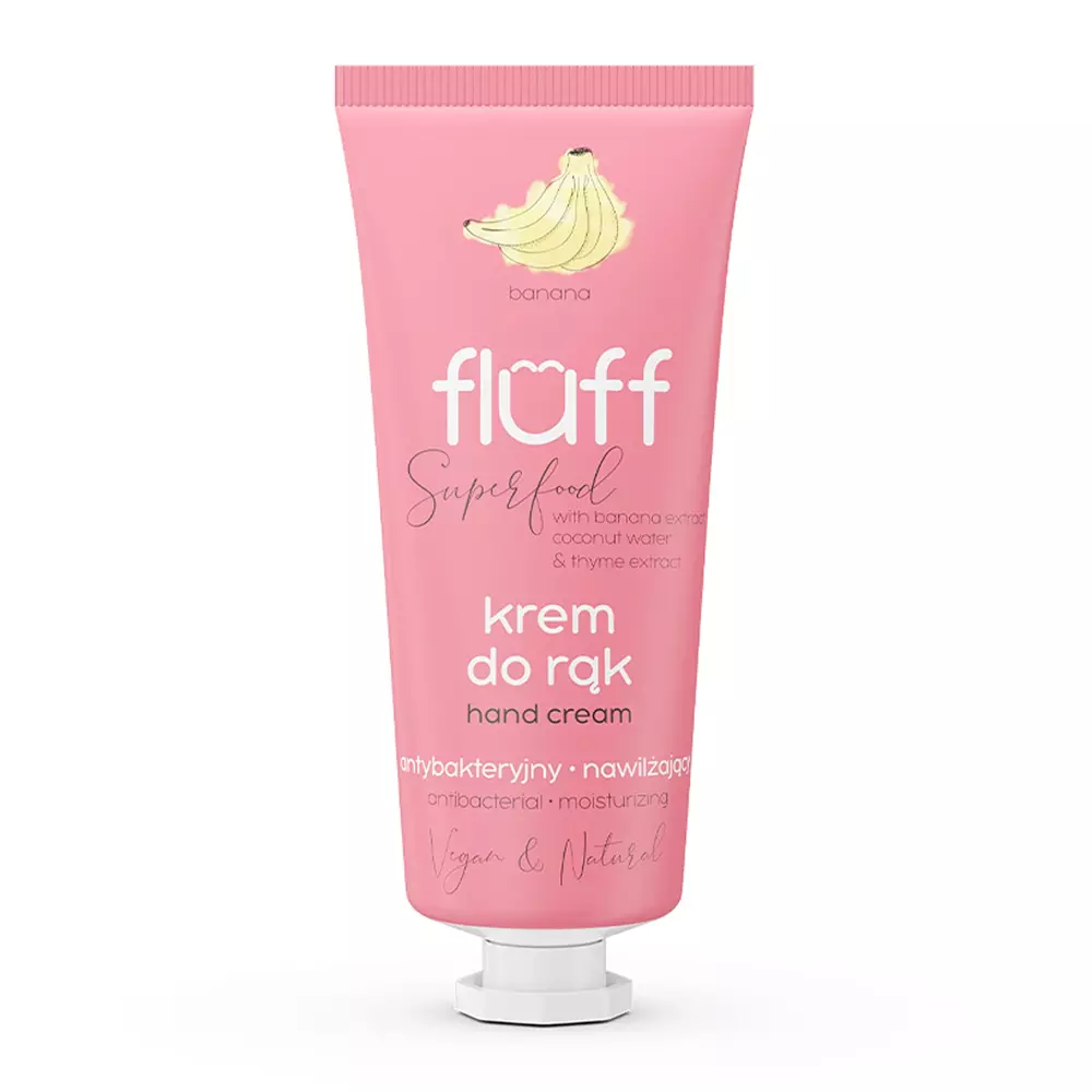 Fluff - Superfood - Hand Cream - Roku Krēms - Banāns - 50ml