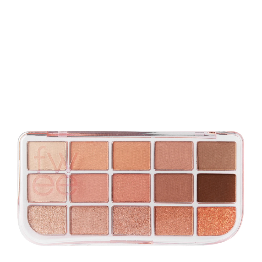 Fwee - More Mood Eyeshadow Palette - Acu Ēnu Palete - 02 More Than Coral - 11,5g