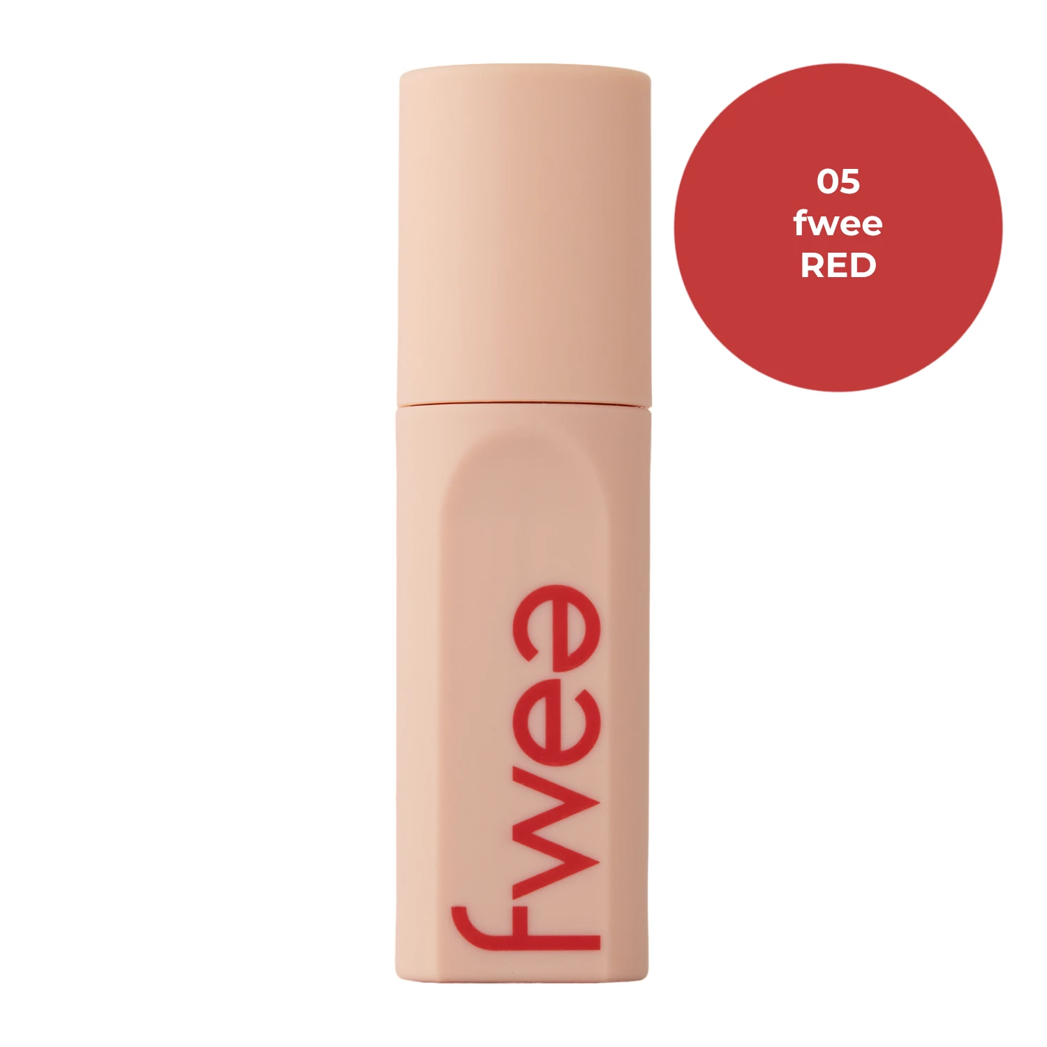 Fwee - Tint Suede - Samta Lūpu Tinte - 05 Fwee Red - 5g