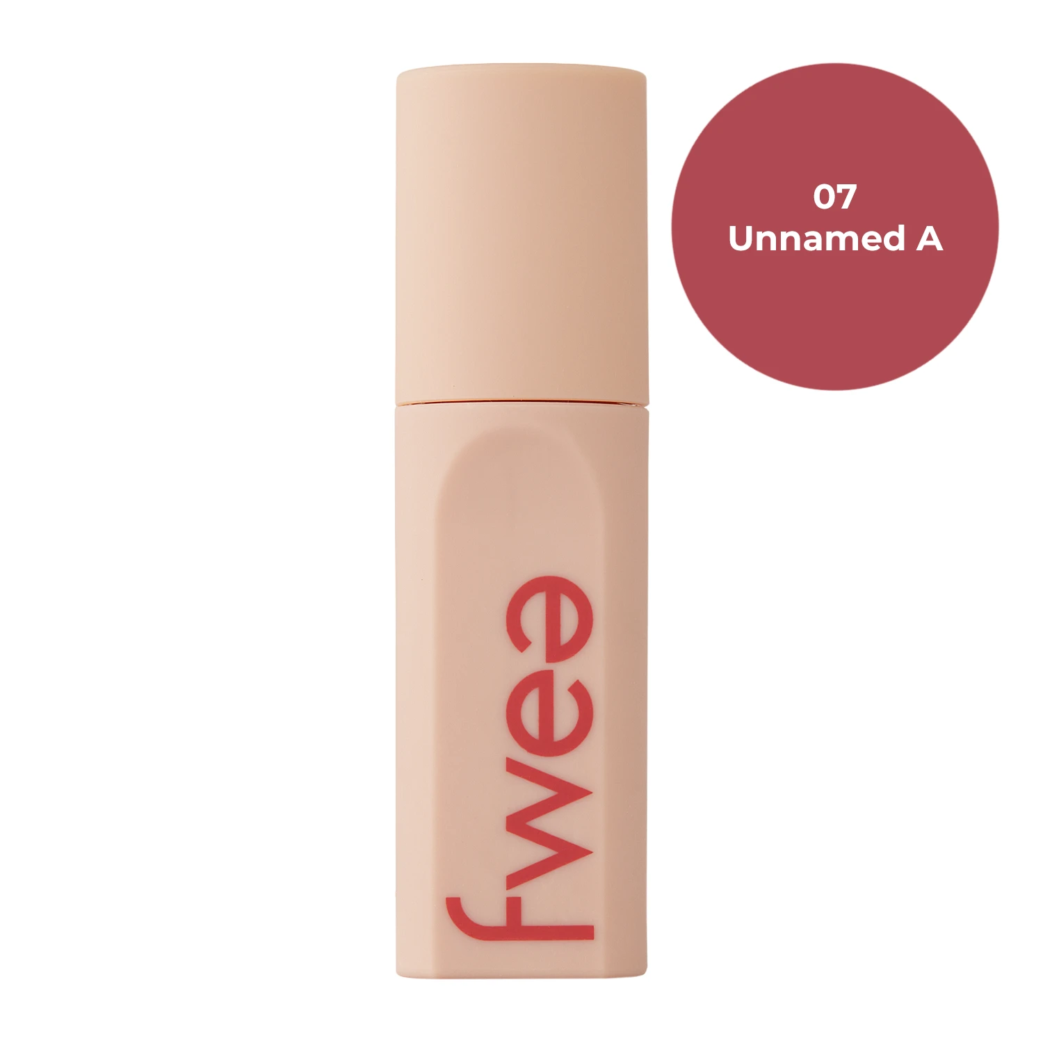 Fwee - Tint Suede - Samta Lūpu Tinte - 07 Unnamed A - 5g