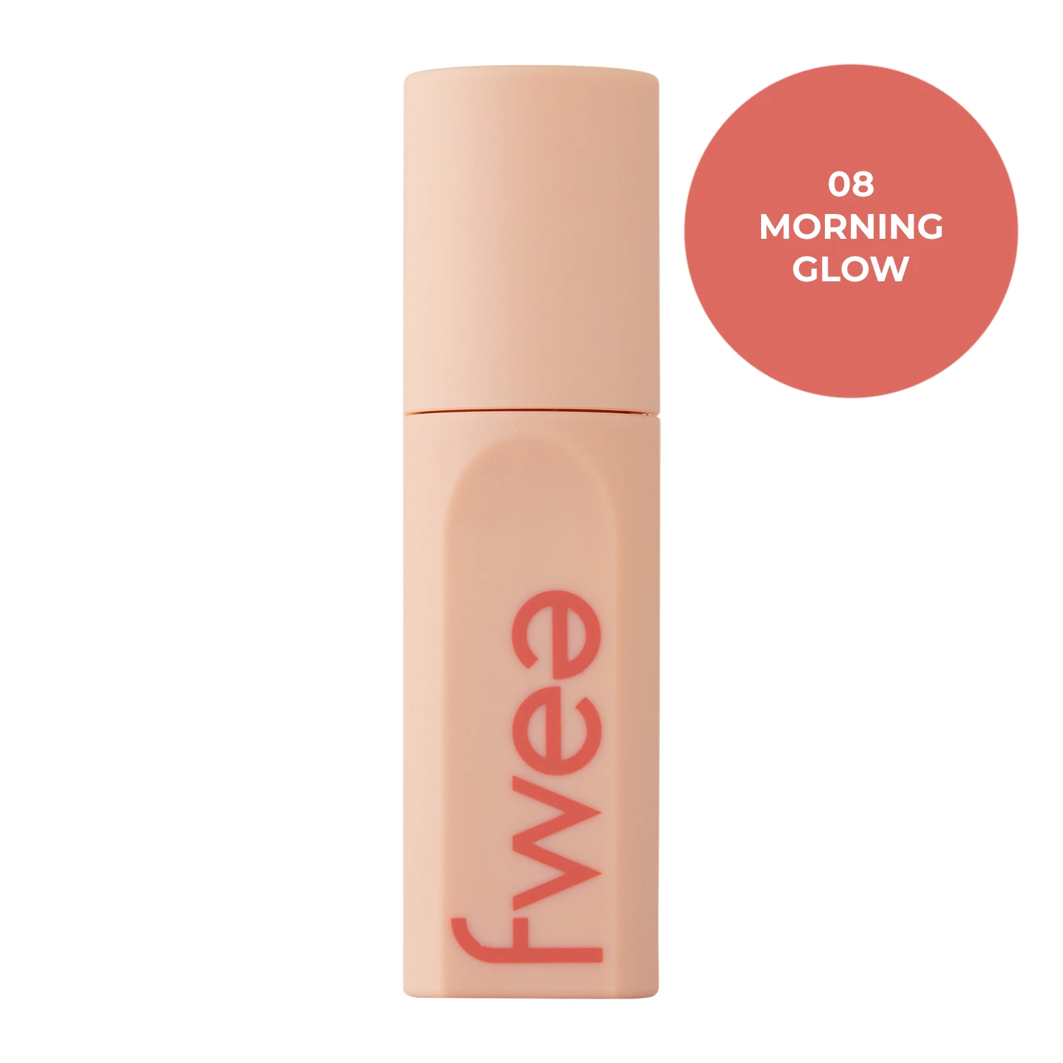 Fwee - Tint Suede - Samta Lūpu Tinte - 08 Morning Glow - 5g