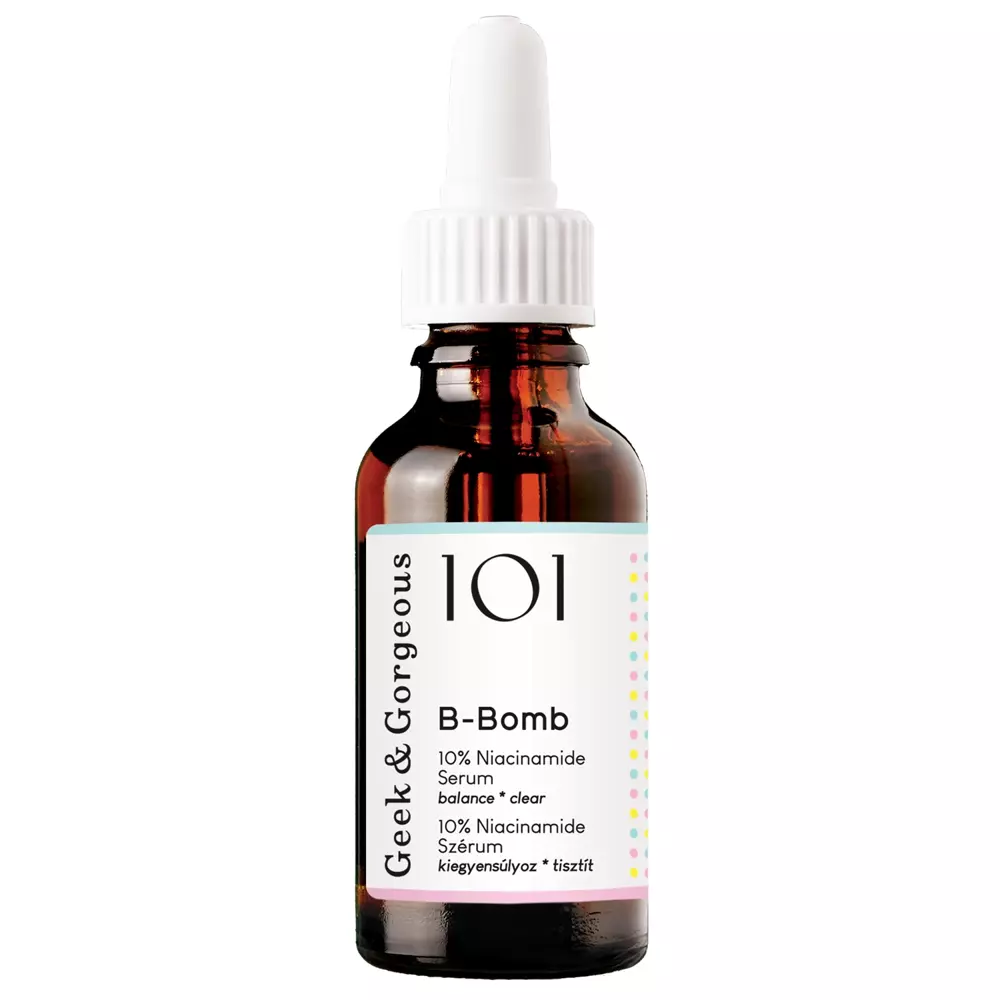 Geek & Gorgeous - B-Bomb - Serums ar 10% Niacinamīdu - 30ml