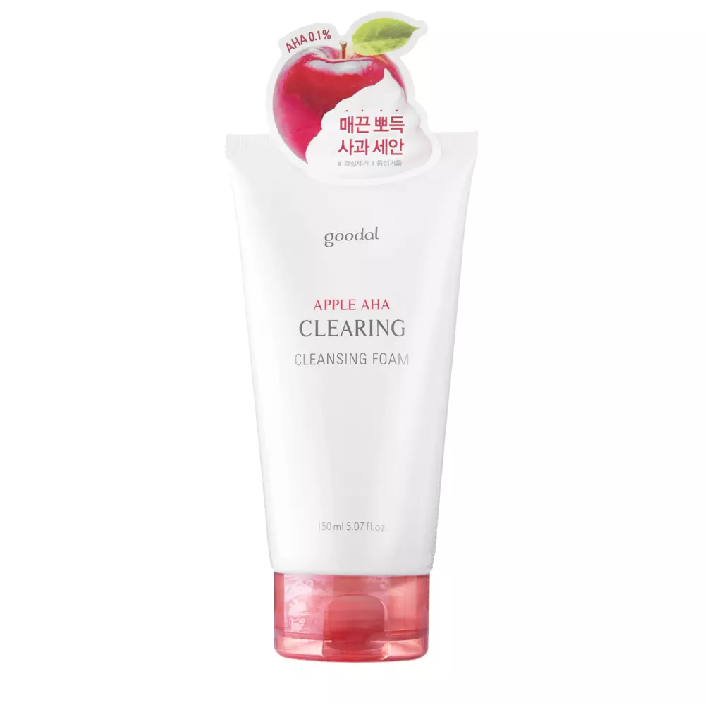 Goodal - Apple AHA Clearing Cleansing Foam - Putas Sejas Mazgāšanai - 150ml