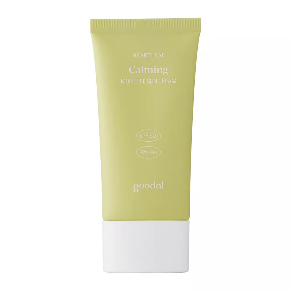 Goodal - Houttuynia Cordata Calming Moisture Sun Cream - SPF50+PA++++ - Mitrinošs Krēms ar Filtru - 50ml