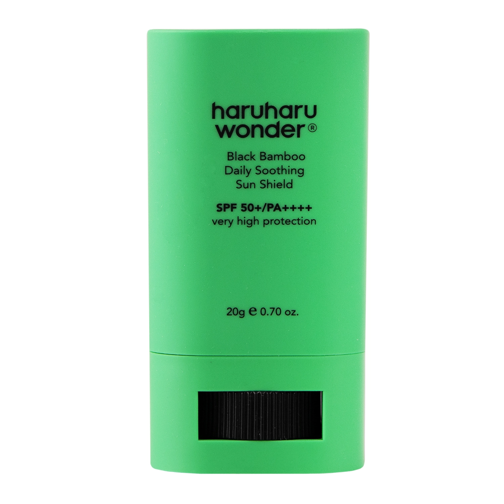 Haruharu Wonder - Black Bamboo Daily Soothing Sun Shield SPF 50+/PA++++ - Krēms ar filtru rullītī - 20g