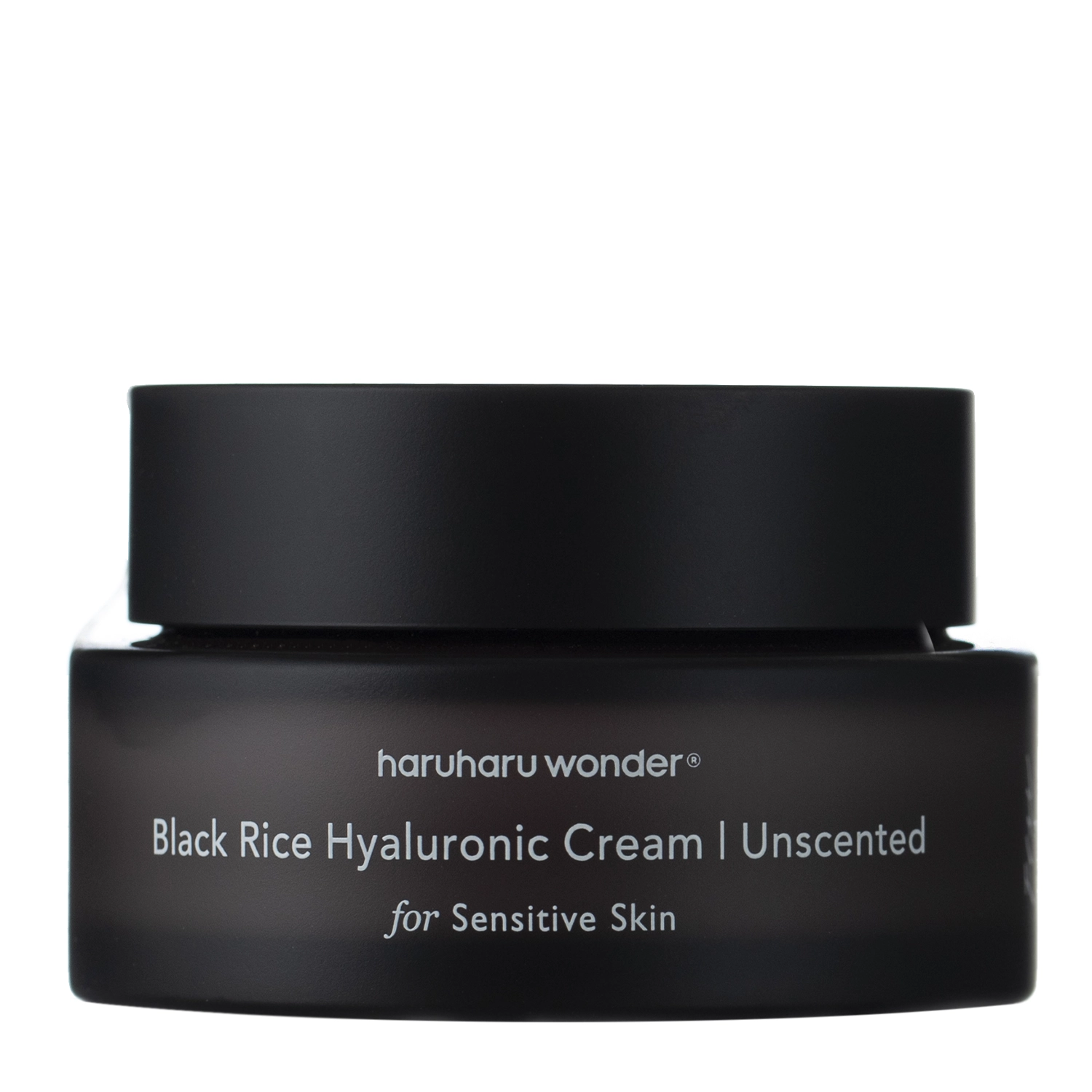 Haruharu Wonder - Black Rice Hyaluronic Cream Unscented - Dziļi Mitrinošs Sejas Krēms bez Smaržvielām - 50ml