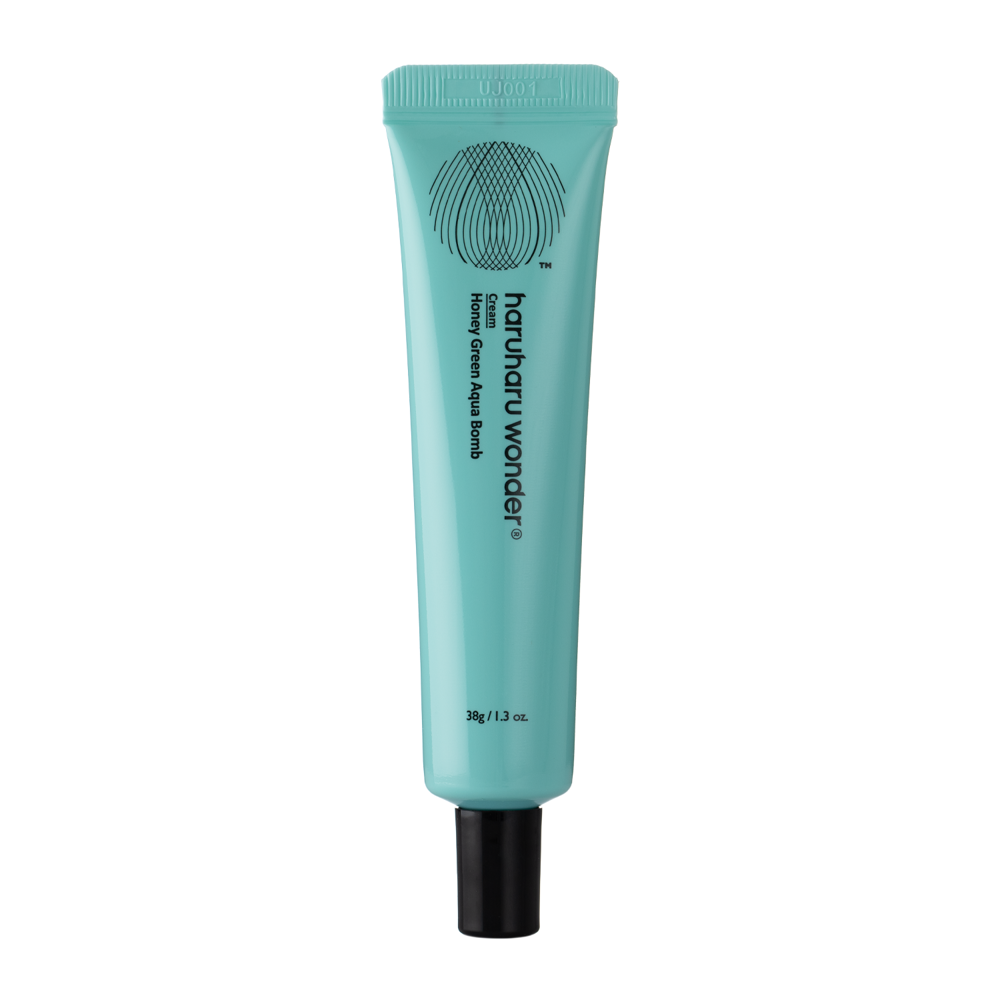 Haruharu Wonder - Honey Green Aqua Bomb Cream - Intensīvi mitrinošs sejas krēms - 38g