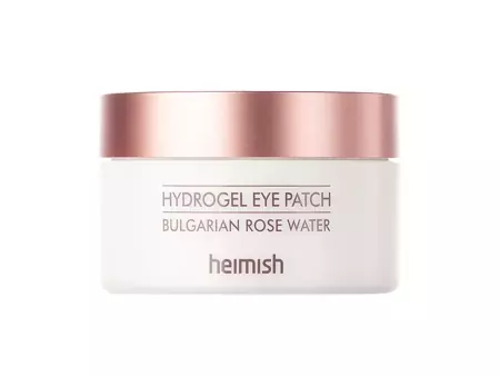 Heimish - Bulgarian Rose Hydrogel Eye Patch - Hidrogela Maska ar Rožūdeni Ādai ap Acīm – 60gab.