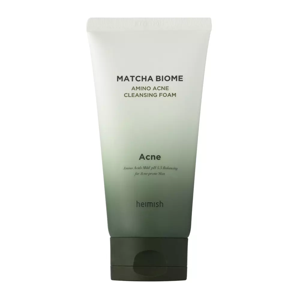 Heimish - Matcha Biome Amino Acne Cleansing Foam - Attīrošas Putas - 150ml