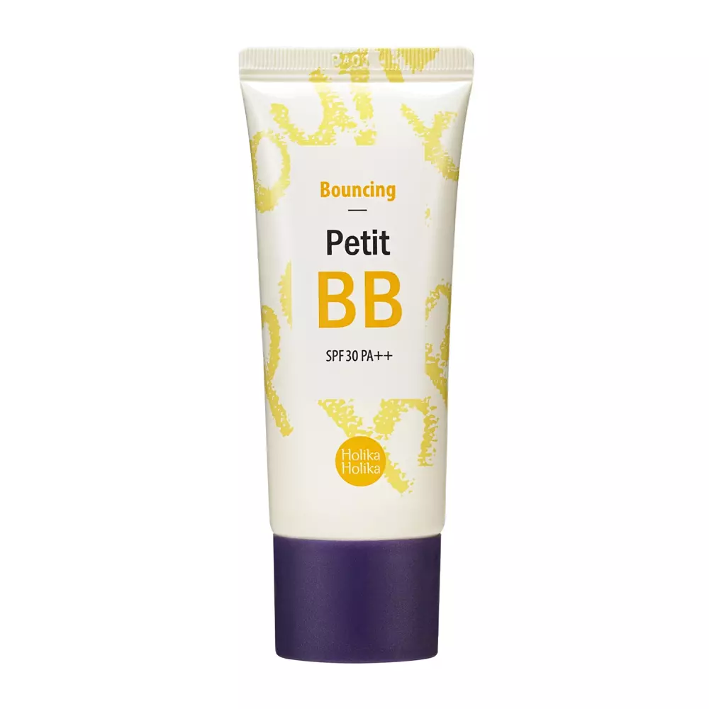 Holika Holika - Bouncing Petit BB Cream - Atjaunojošs BB krēms SPF30 PA+++ - 30ml
