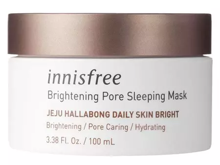 Innisfree - Brightening Pore Sleeping Mask - Izgaismojoša nakts maska - 100ml