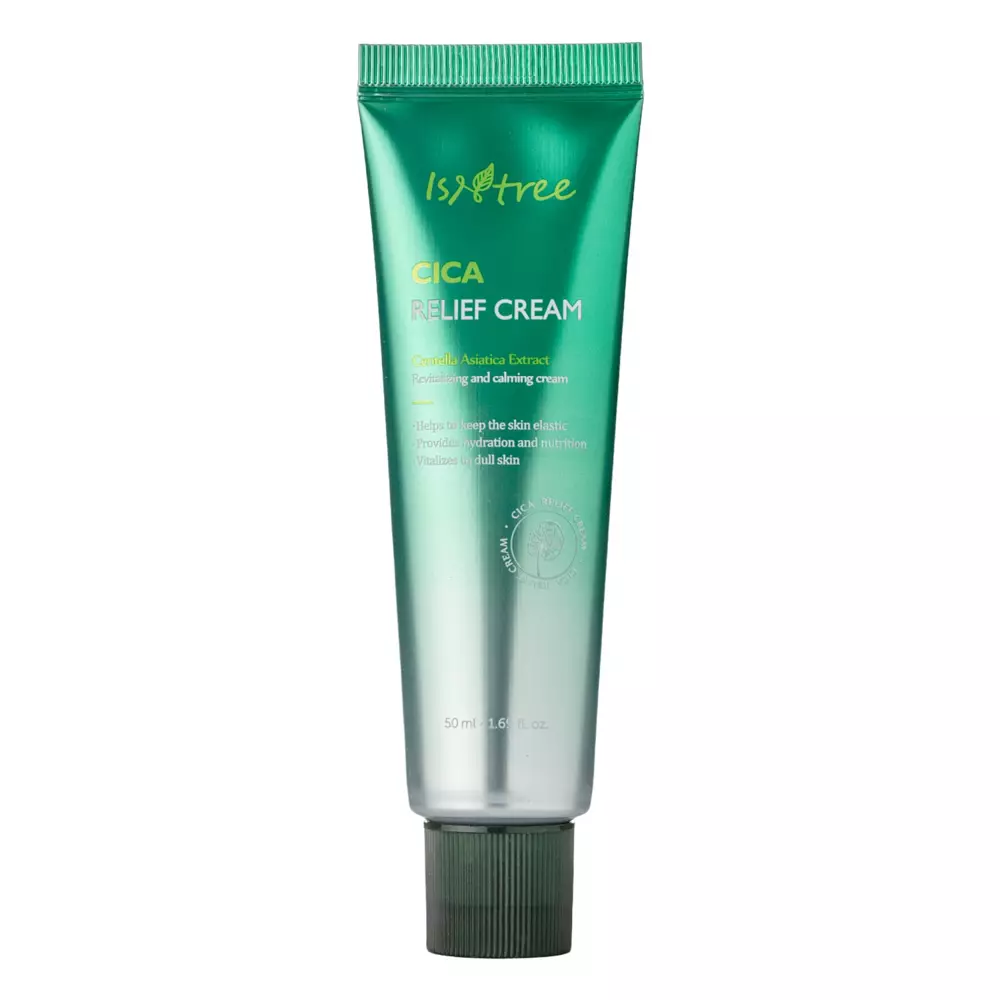Isntree - Cica Relief Cream - Nomierinošs sejas krēms jutīgai ādai - 50ml