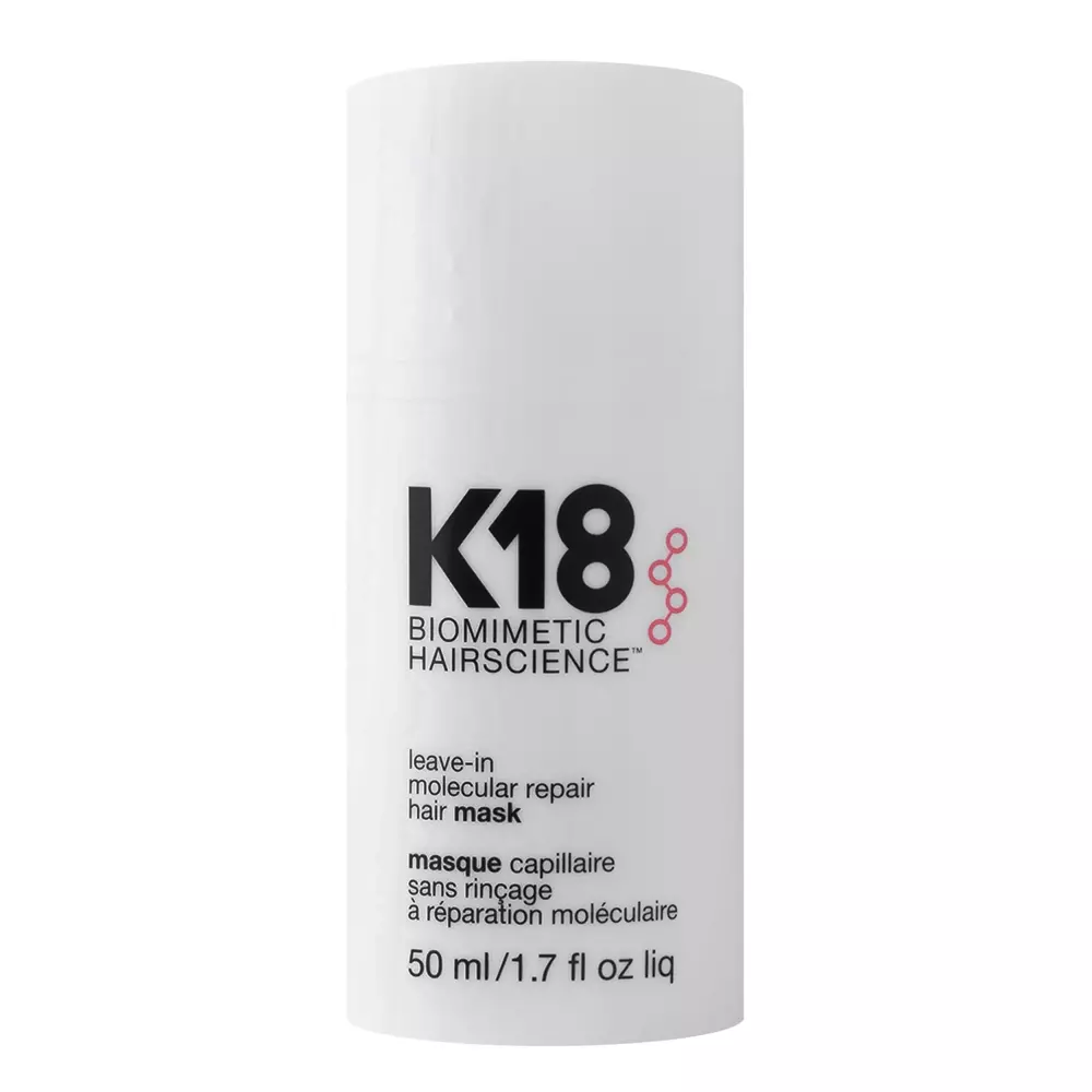 K18 - Leave-in Molecular Repair Hair Mask - Atjaunojoša Matu Maska bez Skalošanas - 50ml