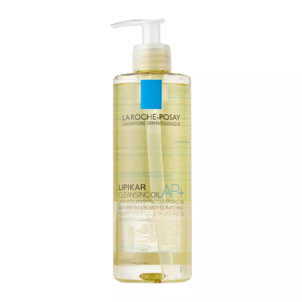 La Roche-Posay - Lipikar Cleansing Oil AP+ - Mazgāšanas Eļļa Ķermenim - 400ml