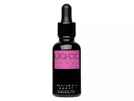 Liqpharm - LIQ CC Serum Rich 15% Vitamin C BOOST - Bagātīgs Serums ar 15% C Vitamīnu - 30ml