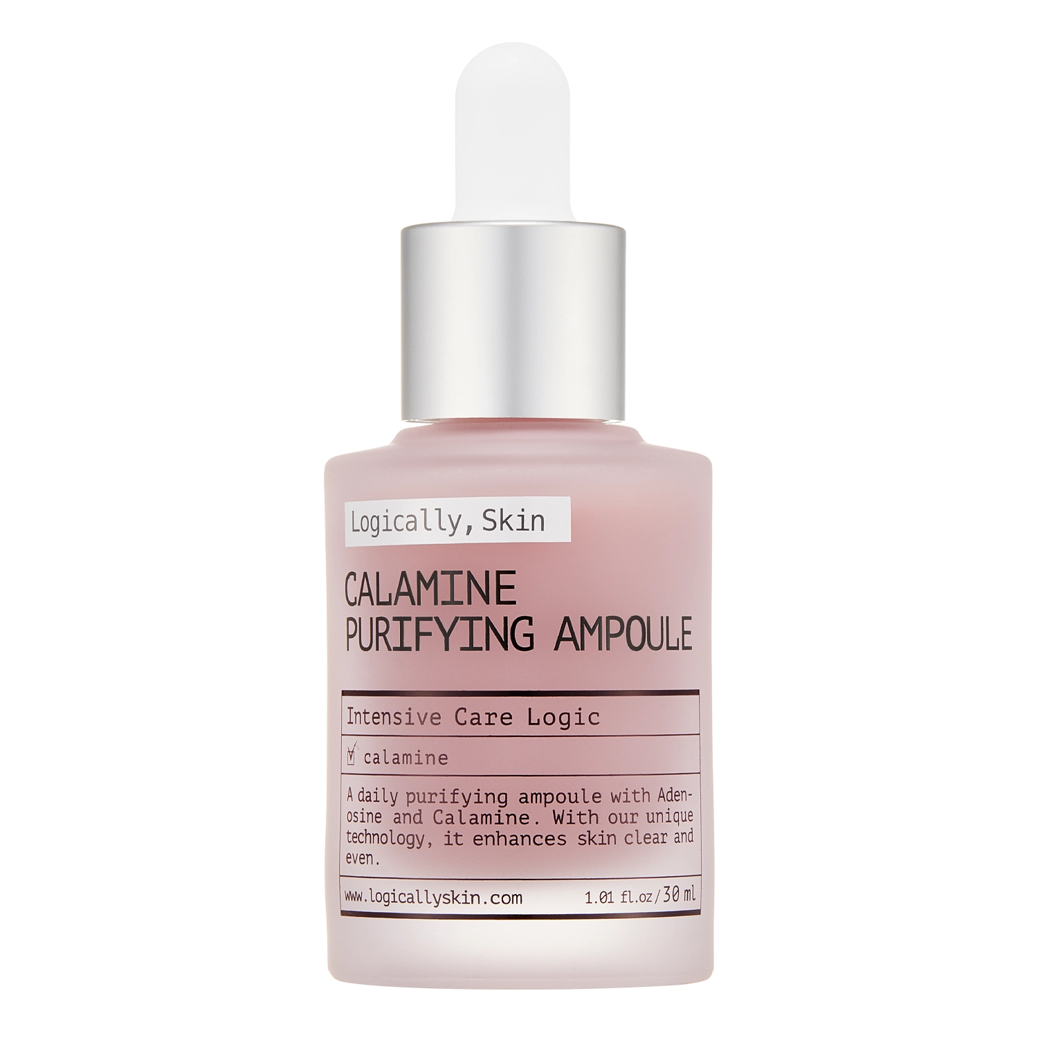 Logically, Skin - Calamine Purifying Ampoule - Nomierinoša Sejas Ampula ar Kalamīnu - 30ml