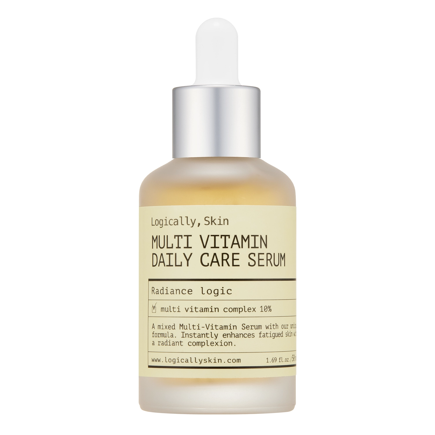 Logically, Skin - Multi Vitamin Daily Care Serum - Izgaismojošs Vitamīnu Serums Sejai - 50ml