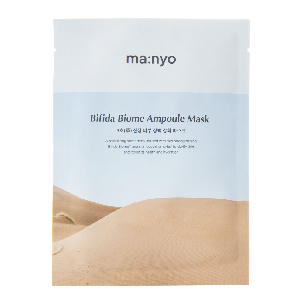 Ma:nyo - Bifida Biome Ampoule Mask - Atjaunojoša Auduma Maska – 1gab/30g