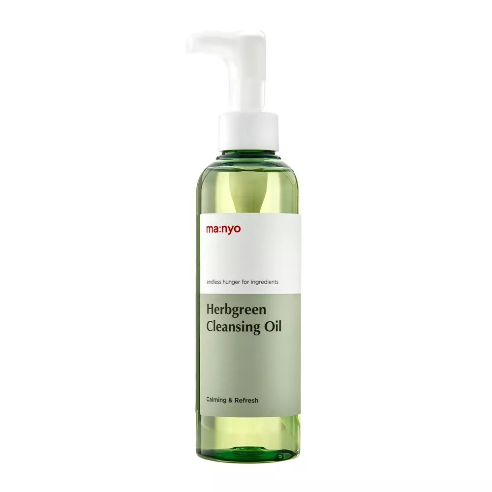 Ma:nyo - Herb Green Cleansing Oil - Attīroša Augu Eļļa Sejai - 200ml