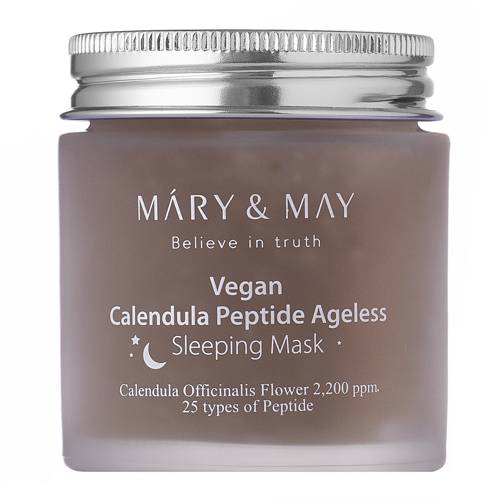 Mary&May - Calendula Peptide Ageless Sleeping Mask - Nomierinoši-Nostiprinoša Nakts Maska - 110g