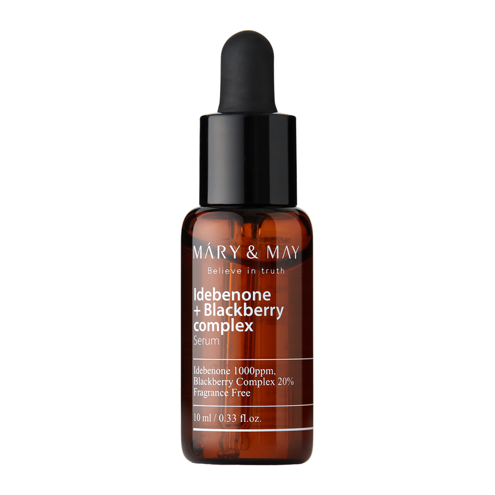 Mary&May - Idebenone and Blackberry Complex Serum - Pretgrumbu Serums ar Idebenonu - 10ml