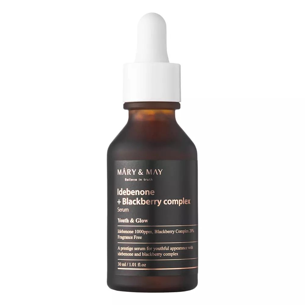 Mary&May - Idebenone and Blackberry Complex Serum - Pretnovecošanās serums ar Idebenonu - 30ml