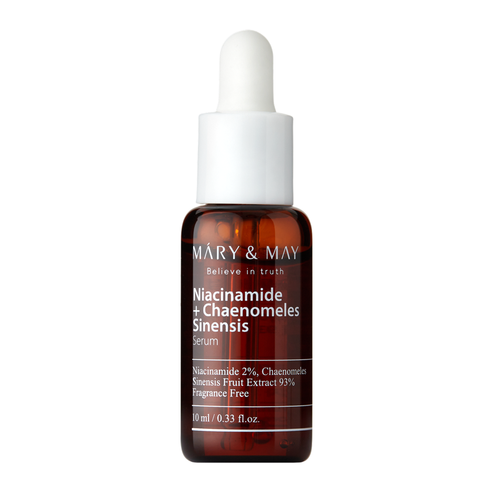 Mary&May - Niacinamide Chaenomeles Sinensis Serum - Izgaismojošs Serums ar Niacinamīdu un Ķīnas Cidoniju - 10ml