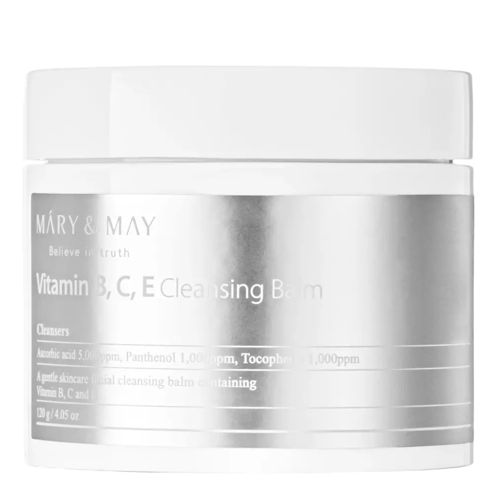 Mary&May - Vitamine B,C,E Cleansing Balm - Maigs balzams kosmētikas noņemšanai ar B, C, E vitamīniem  - 120g