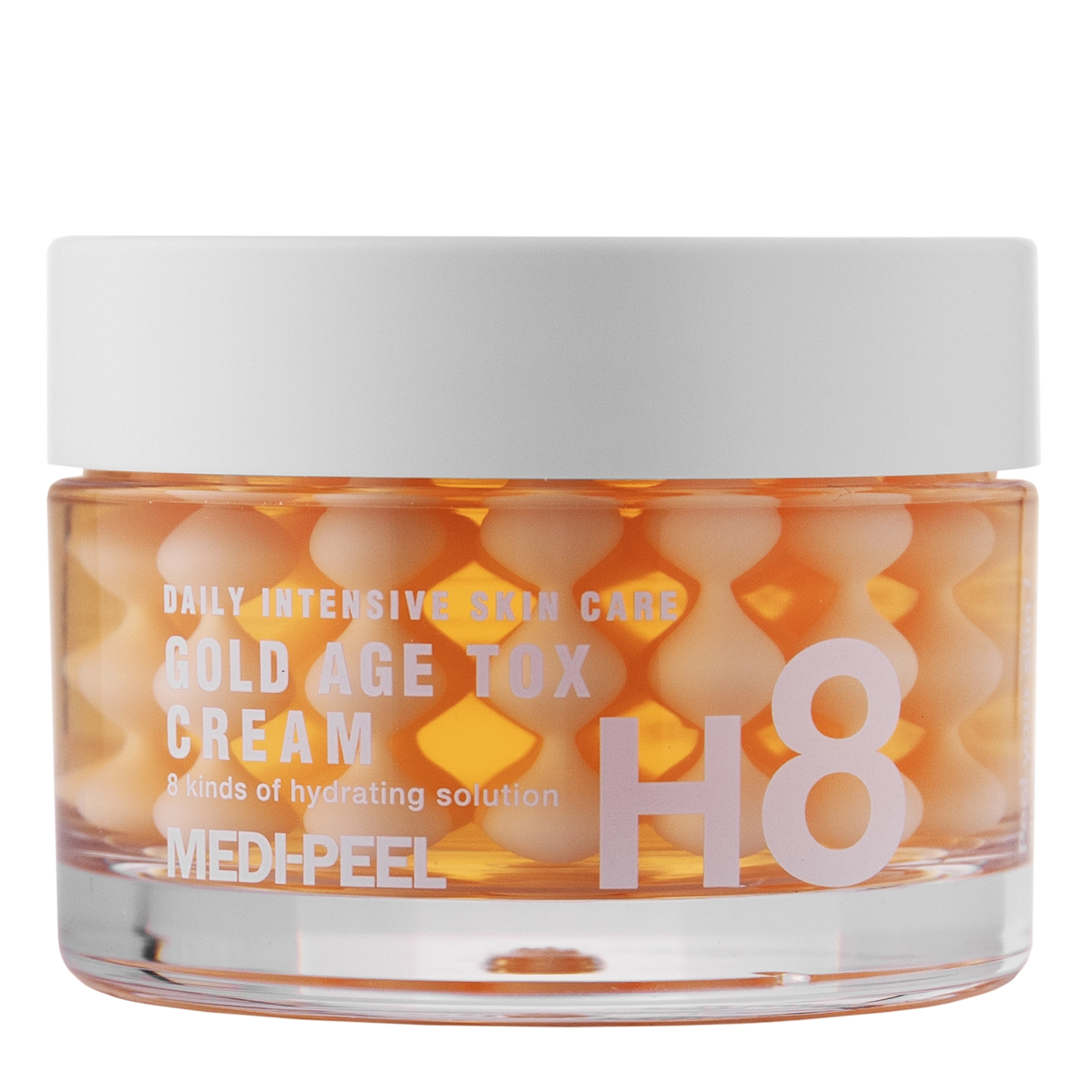 Medi-Peel - Gold Age Tox Cream - Kapsulveida Pretgrumbu Krēms ar Zelta Zīdtārpiņa Ekstraktu - 50ml