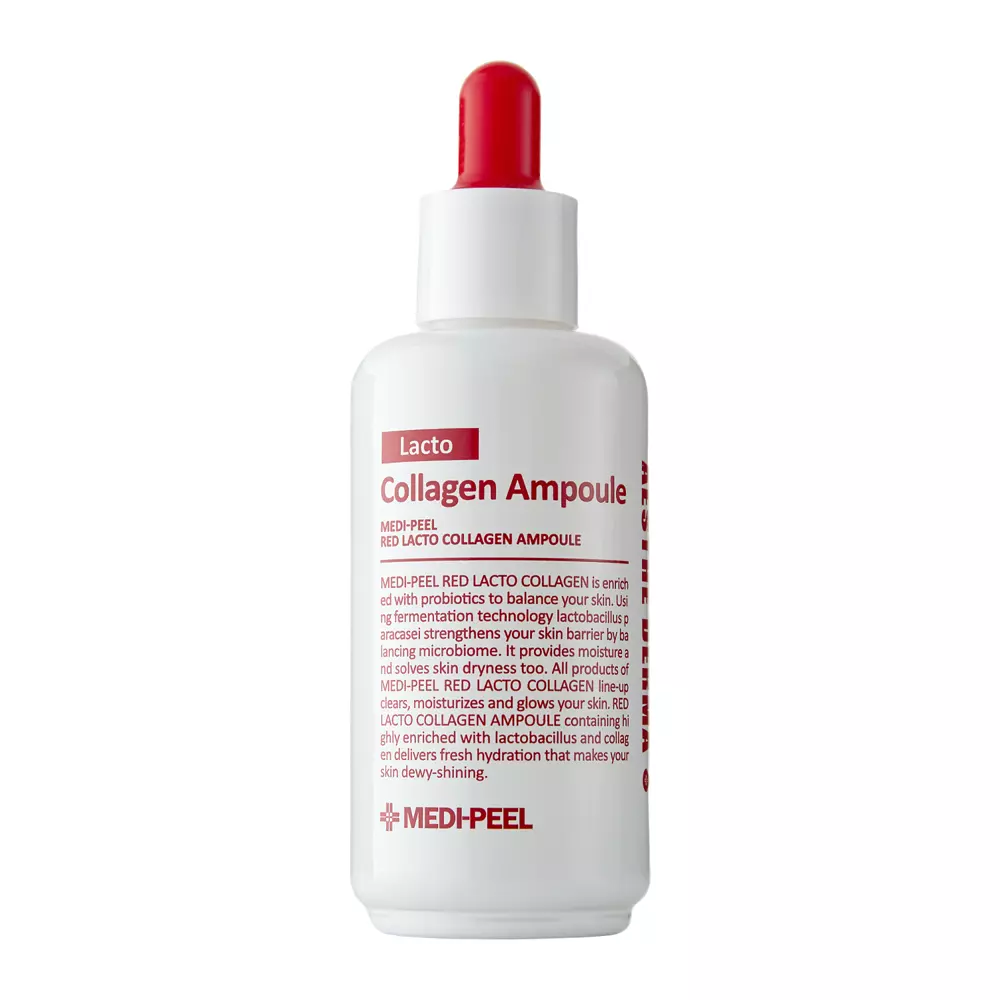 Medi-Peel - Red Lacto Collagen Ampoule - Kolagēna Ampula ar Pienskābes baktērijām - 70ml