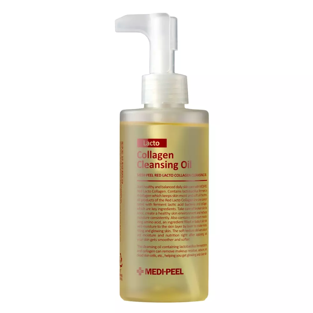 Medi-Peel - Red Lacto Collagen Cleansing Oil - Hidrofila Eļļa Sejas Attīrīšanai - 200ml