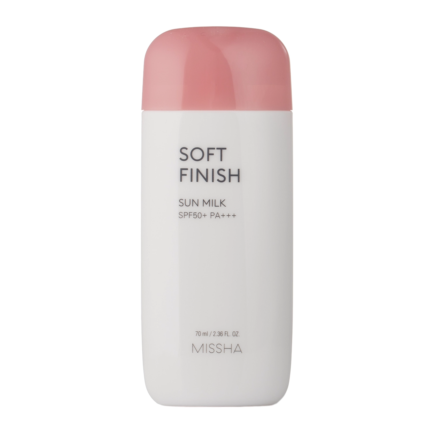 Missha - All-Around Safe Block Soft Finish Sun Milk SPF50+/PA+++ - Saules Aizsargkrēms ar Filtriem - 70ml