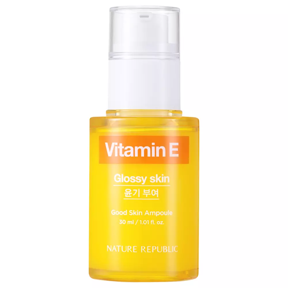 Nature Republic - Good Skin Vitamin E Ampoule - Barojošs Sejas Serums ar E Vitamīnu - 30ml