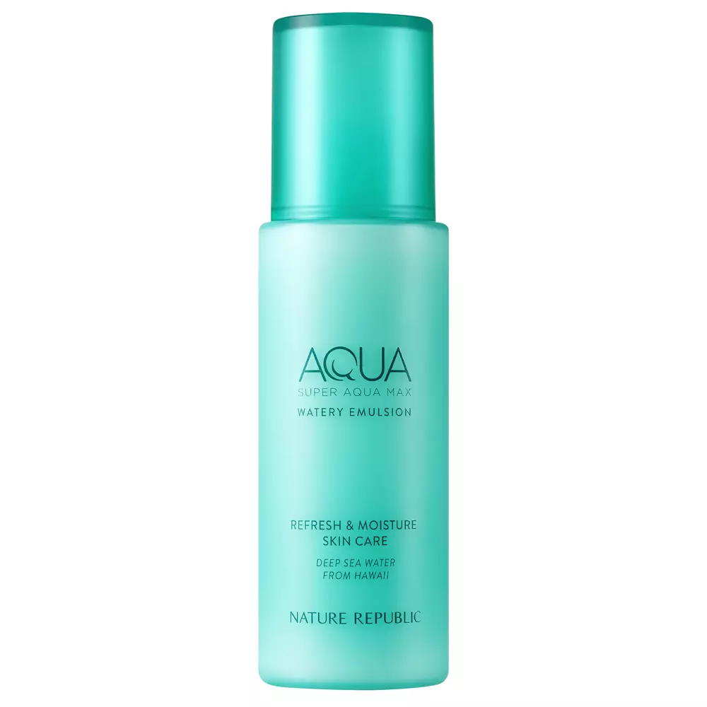 Nature Republic - Super Aqua Max Watery Emulsion - Intensīvi Mitrinoša Emulsija Sejai - 130ml