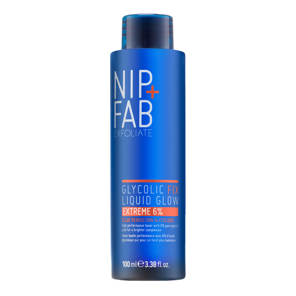 Nip+Fab - Glycolic Fix 6% Glow Toner - Sejas Pīlinga Toniks ar Glikolskābi - 100ml