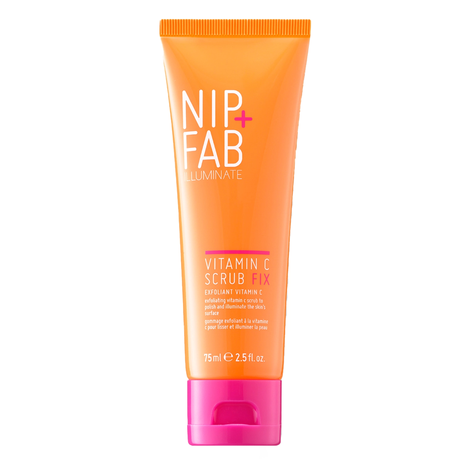 Nip+Fab - Vitamin C Fix Facial Scrub - Sejas Pīlings ar C Vitamīnu - 75ml