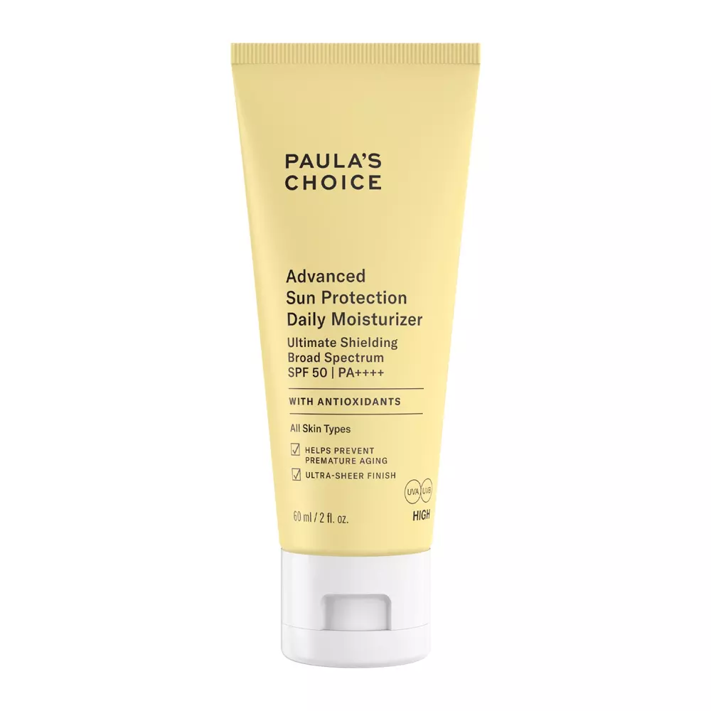 Paula's Choice - Advanced Protection Daily Moisturiser SPF 50 PA++++ - Mitrinošs dienas krēms - 60ml