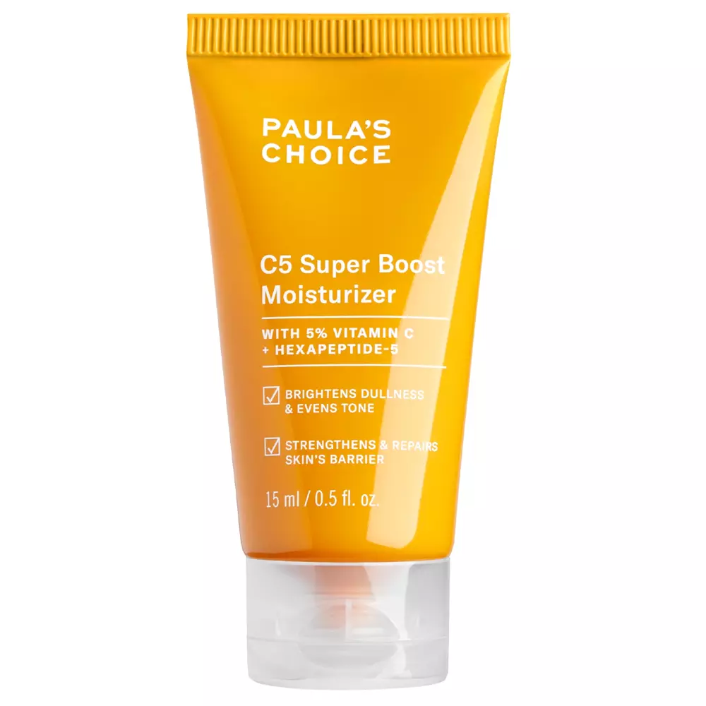 Paula's Choice - C5 Super Boost Moisturizer - Multiaktīvs mitrinošs krēms ar C vitamīnu - 15ml