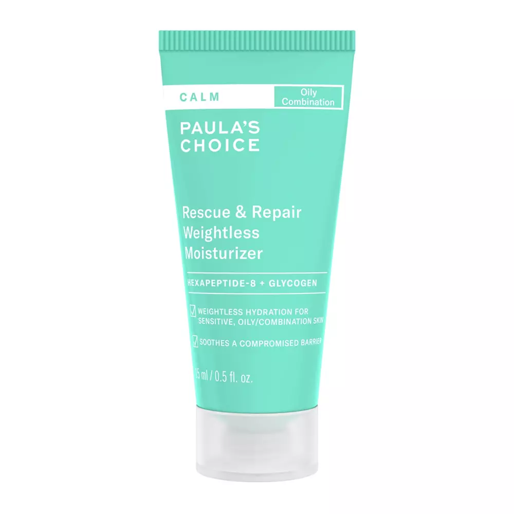 Paula's Choice - Calm Rescue & Repair Weightless Moisturizer - Viegls mitrinošs nakts krēms - 15ml