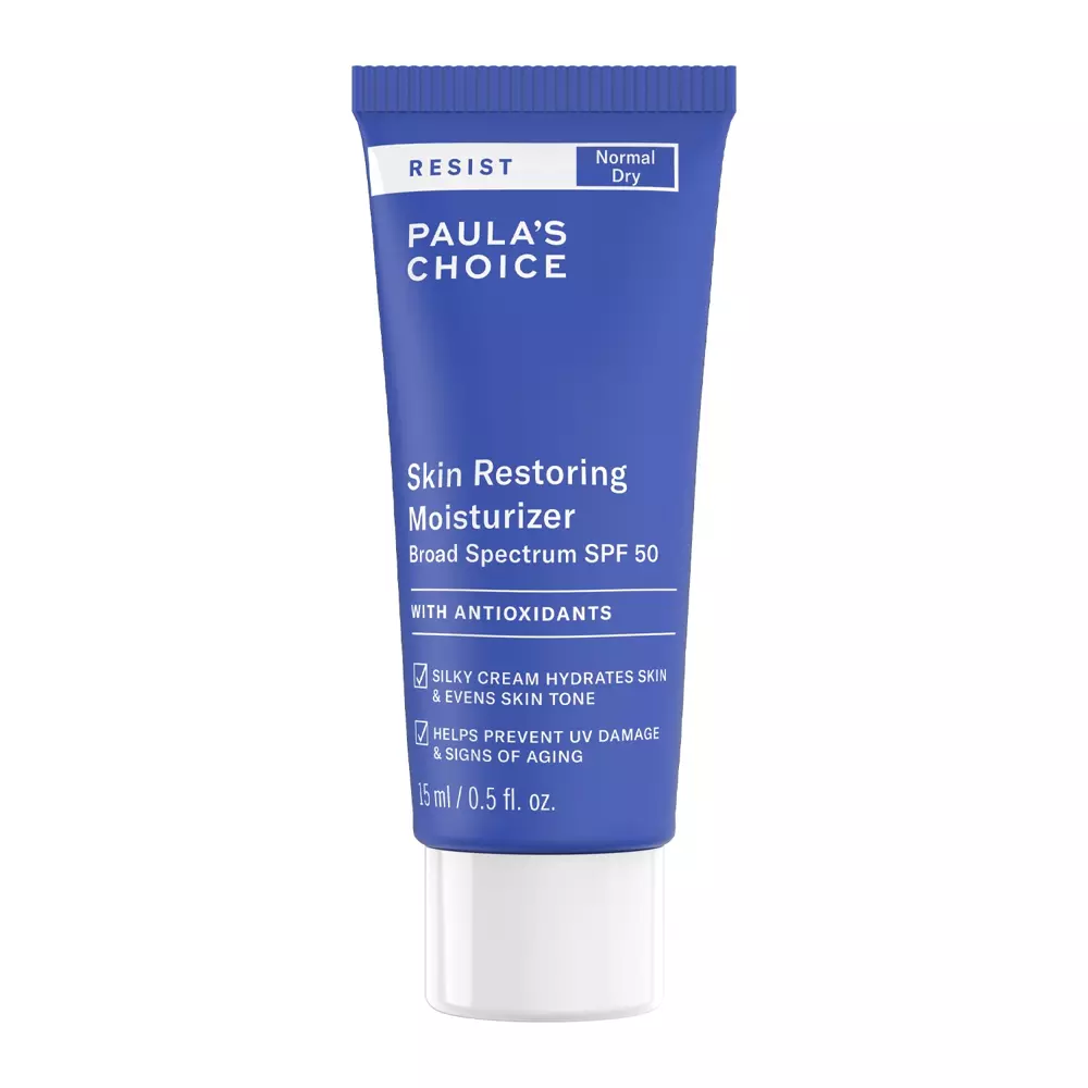 Paula's Choice - Resist - Skin Restoring Moisturizer SPF50 - Krēms ar saules aizsargfiltru - 15ml