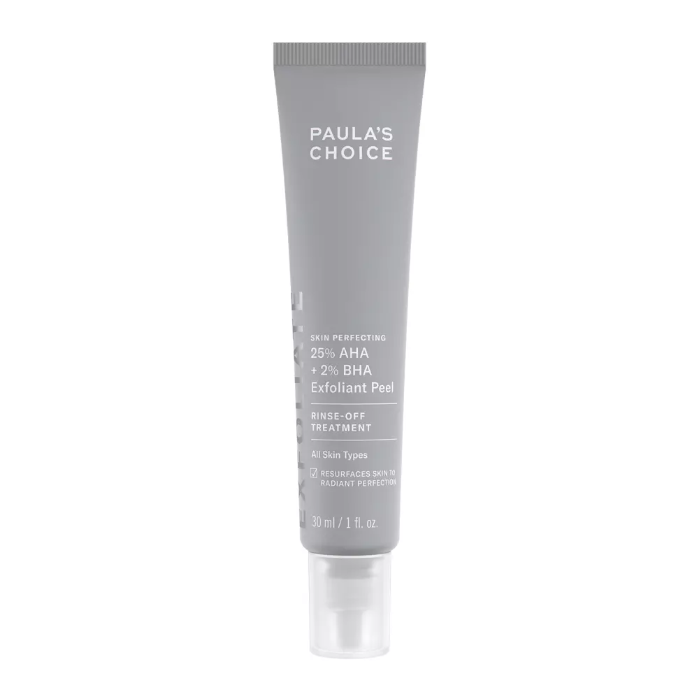 Paula's Choice - Skin Perfecting 25% AHA + 2% BHA Exfoliant Peel - Maigs eksfoliējošs un grumbas izlīdzinošs pīlings - 30ml