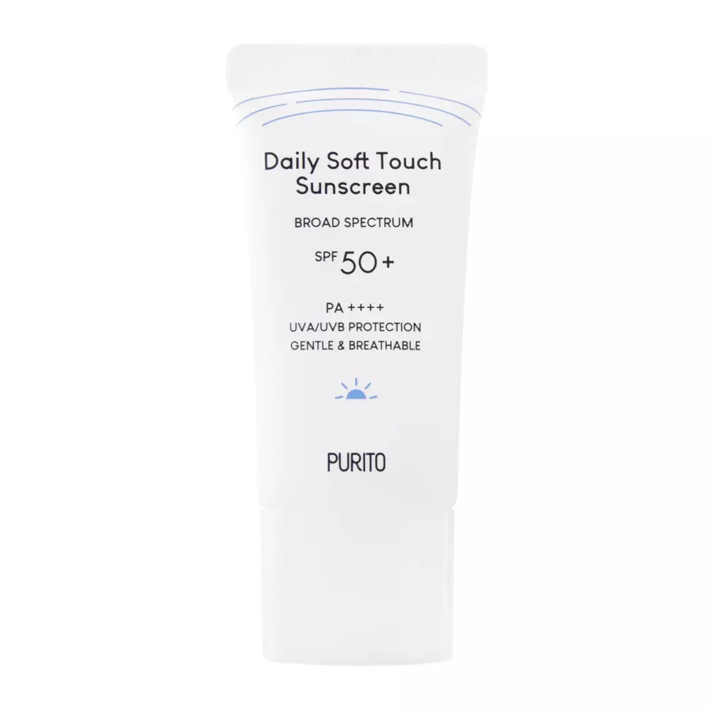 Purito - Daily Soft Touch Sunscreen SPF50+/PA++++ - Ceramīdu filtrējošais krēms - 15ml