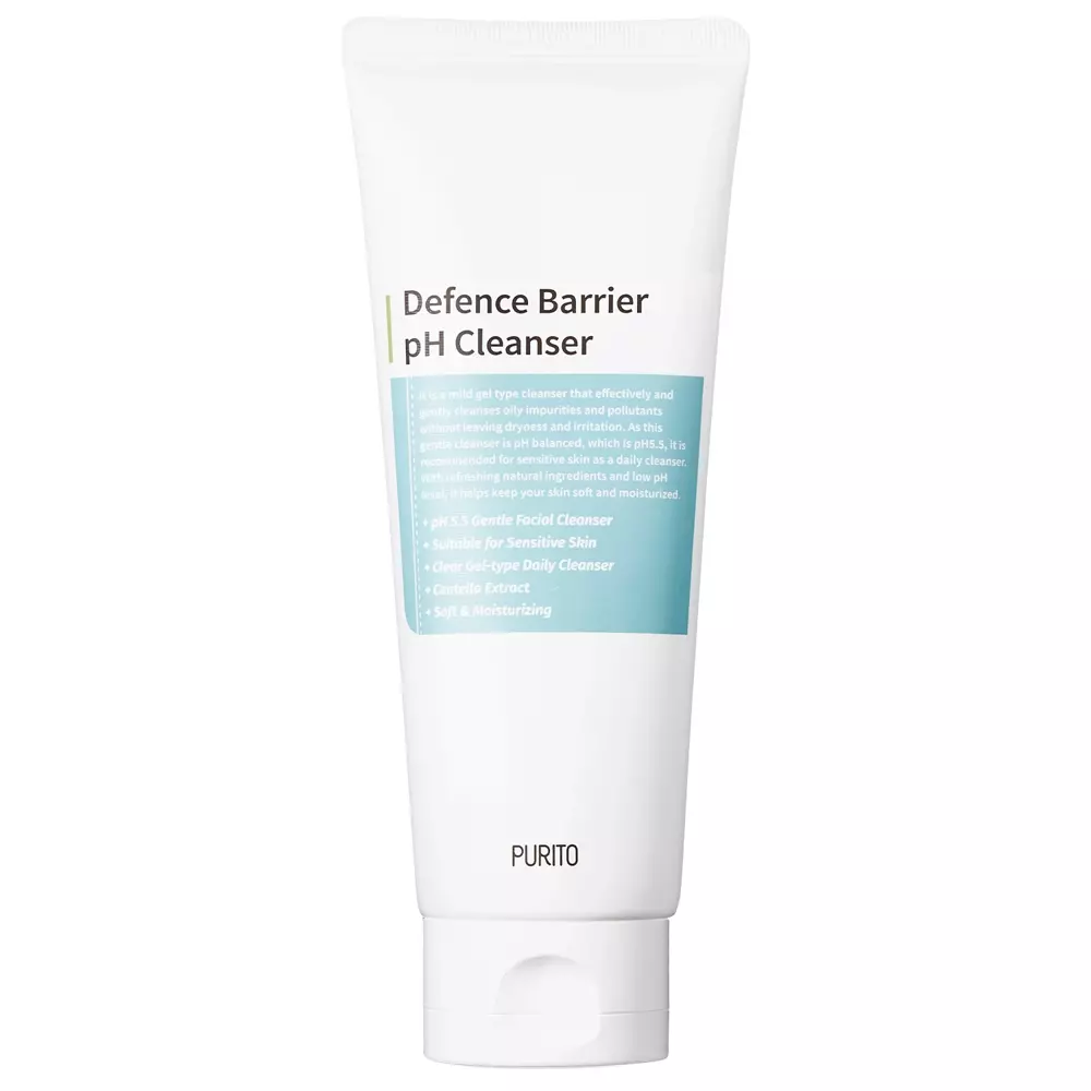 Purito - Defence Barrier Ph Cleanser - Krēmveida attīrošs gels ar aizsargājošu iedarbību - 150ml