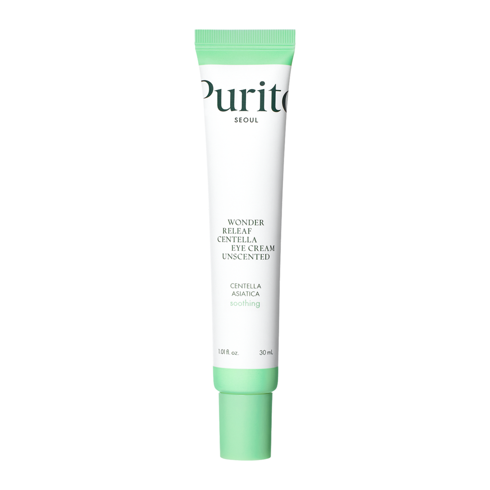 Purito Seoul - Wonder Releaf Centella Eye Cream Unscented - Krēms acu zonas kopšanai bez smaržas - 30ml