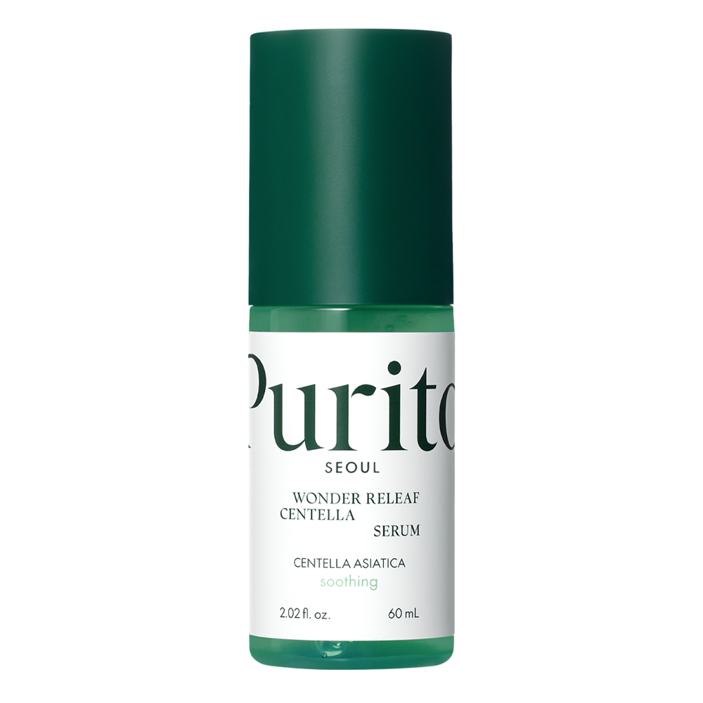 Purito Seoul - Wonder Releaf Centella Serum - Nomierinošs serums ar Āzijas centellas ekstraktu - 60ml