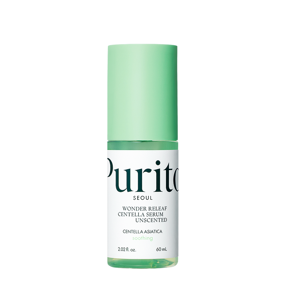 Purito Seoul - Wonder Releaf Centella Serum Unscented - Serums ar Gotu Kolu bez Smaržvielām - 60ml