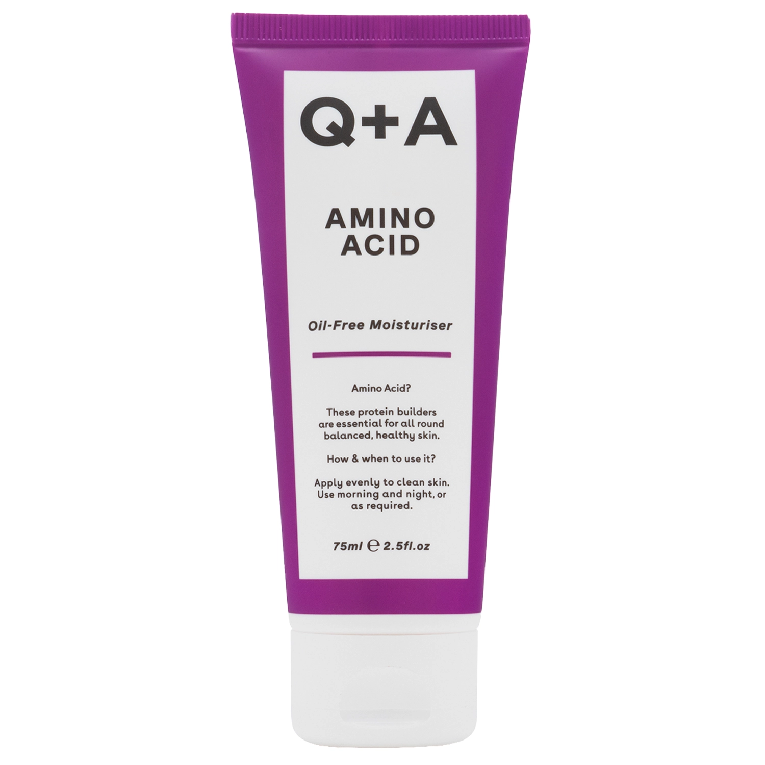 Q+A - Amino Acid Oil-Free Moisturiser - Mitrinošs krēms bez eļļas ar aminoskābi - 75ml